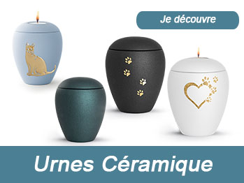 Urnes en céramique pour chiens et chats à bas prix sur urnes-animaux.com