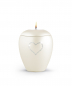 Preview: Pet urns Crystal  Color:  Champagne with heart