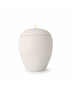 Preview: Bianca Edition ceramic urn Colour: cream