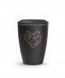 Preview: Karat Edition Metal Urn with Geometric Heart