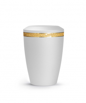 Glamour Edition Metal Urn with flat lid