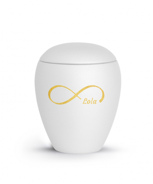 Option: personalise your urn with a motif (sticker) and nom